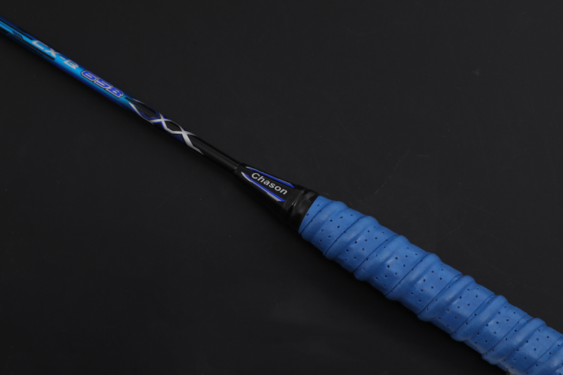 Raquete de Penas de Carbono Premium CX-B658 Azul