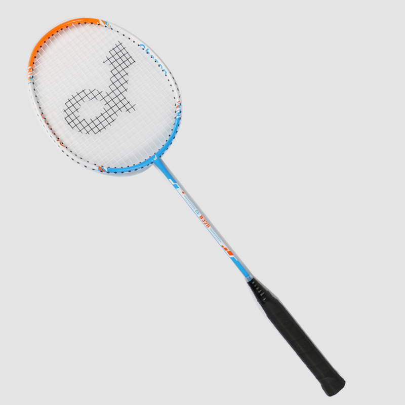 Raquete de badminton integrada com tubo médio de liga de alumínio CX-B328 azul