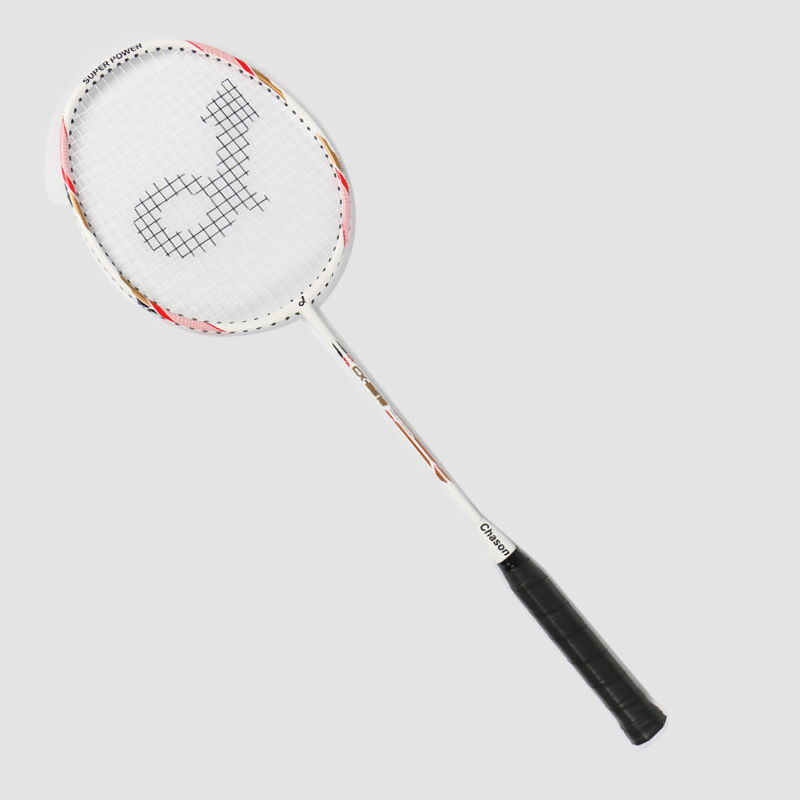 Raquete de badminton integrada de polo médio de fibra de vidro de liga de alumínio CX-B518