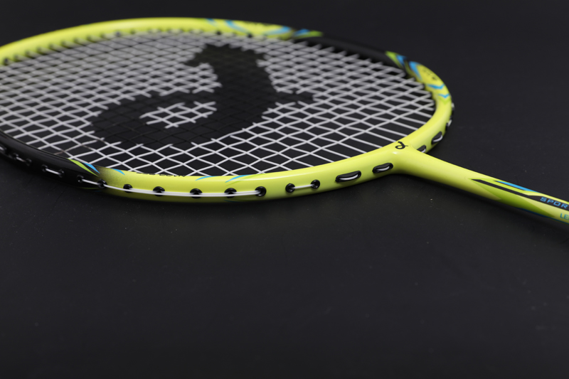 Raquete de Badminton Iron Split CX-B118 Amarelo