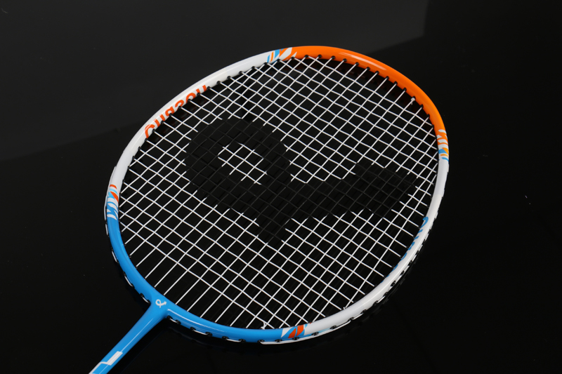 Raquete de badminton integrada com tubo médio de liga de alumínio CX-B328 azul