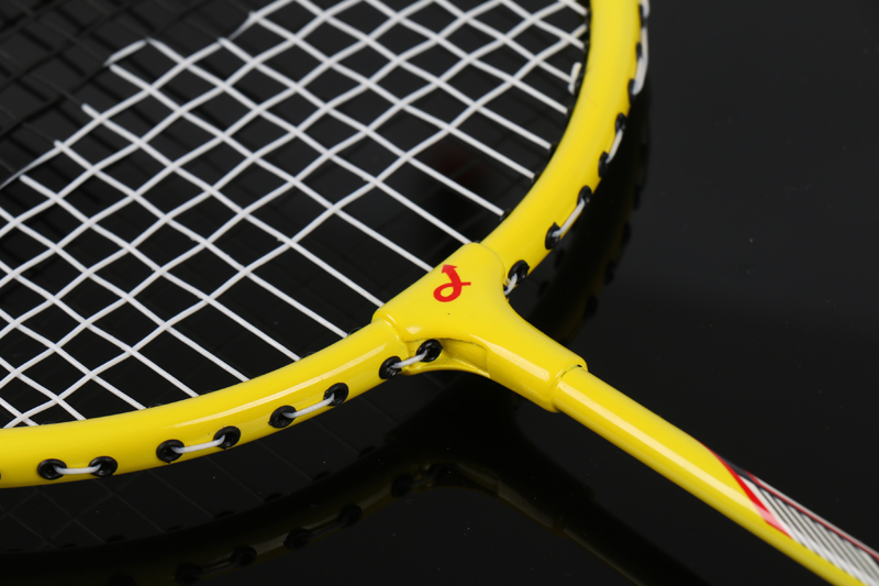 Raquete de Badminton em Alumínio CX-B218 Amarelo